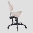 thumbnail image 2 of DR.LOMILOMI Heavy-Duty Ergonomic Stool with Backrest, Height Adjustable Swivel Rolling Stool for Healthy Posture, Ideal for Hygiene Clinic Beauty Salon Home and Office 510 KOA, 2 of 7