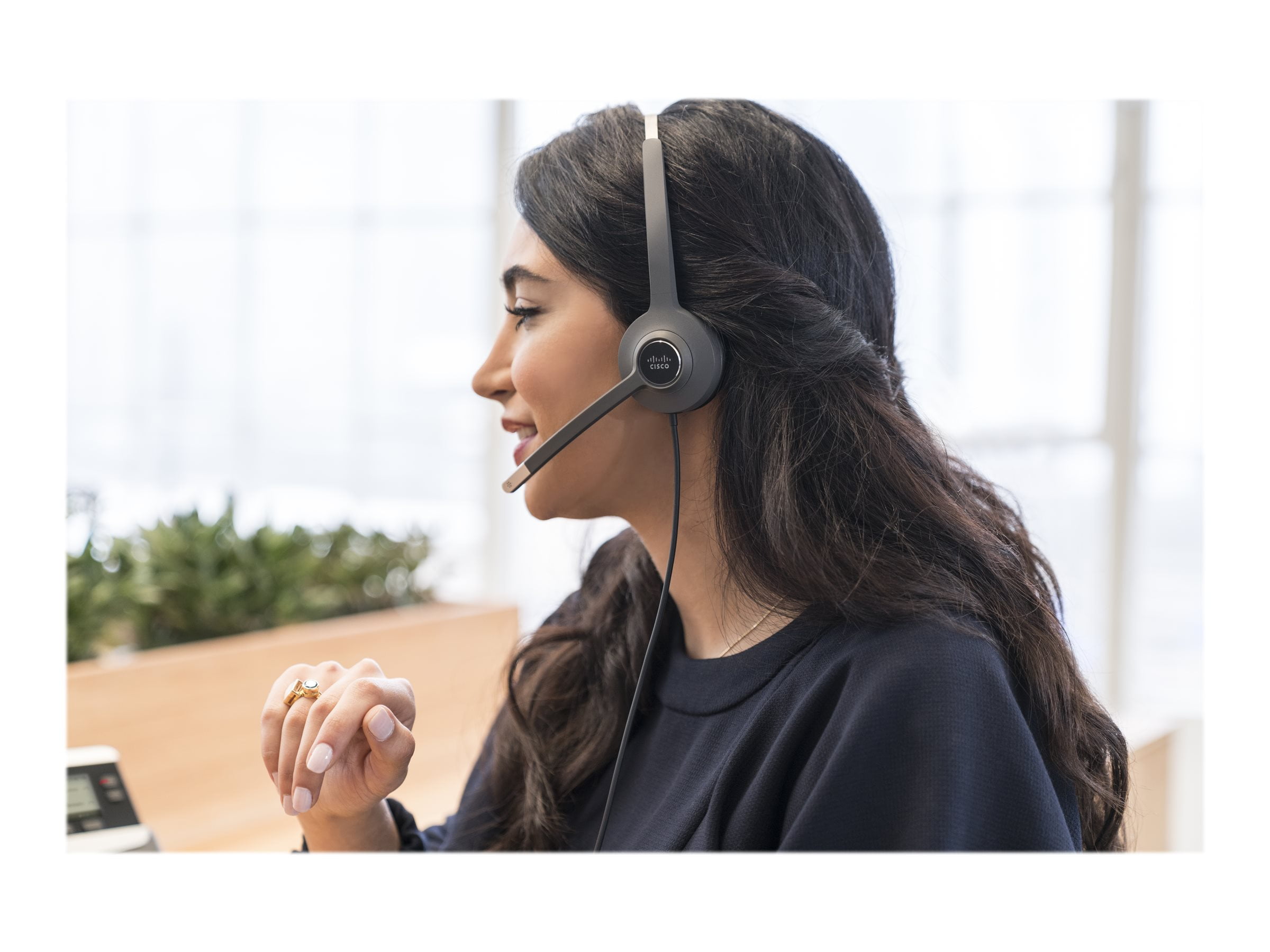 Cisco - Brandclub - Cisco 532 Wired Dual - Headset - on-ear - wired