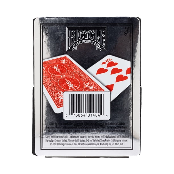 2 pack) Bicycle Prestige Plastic Premium Playing Cards, Standard