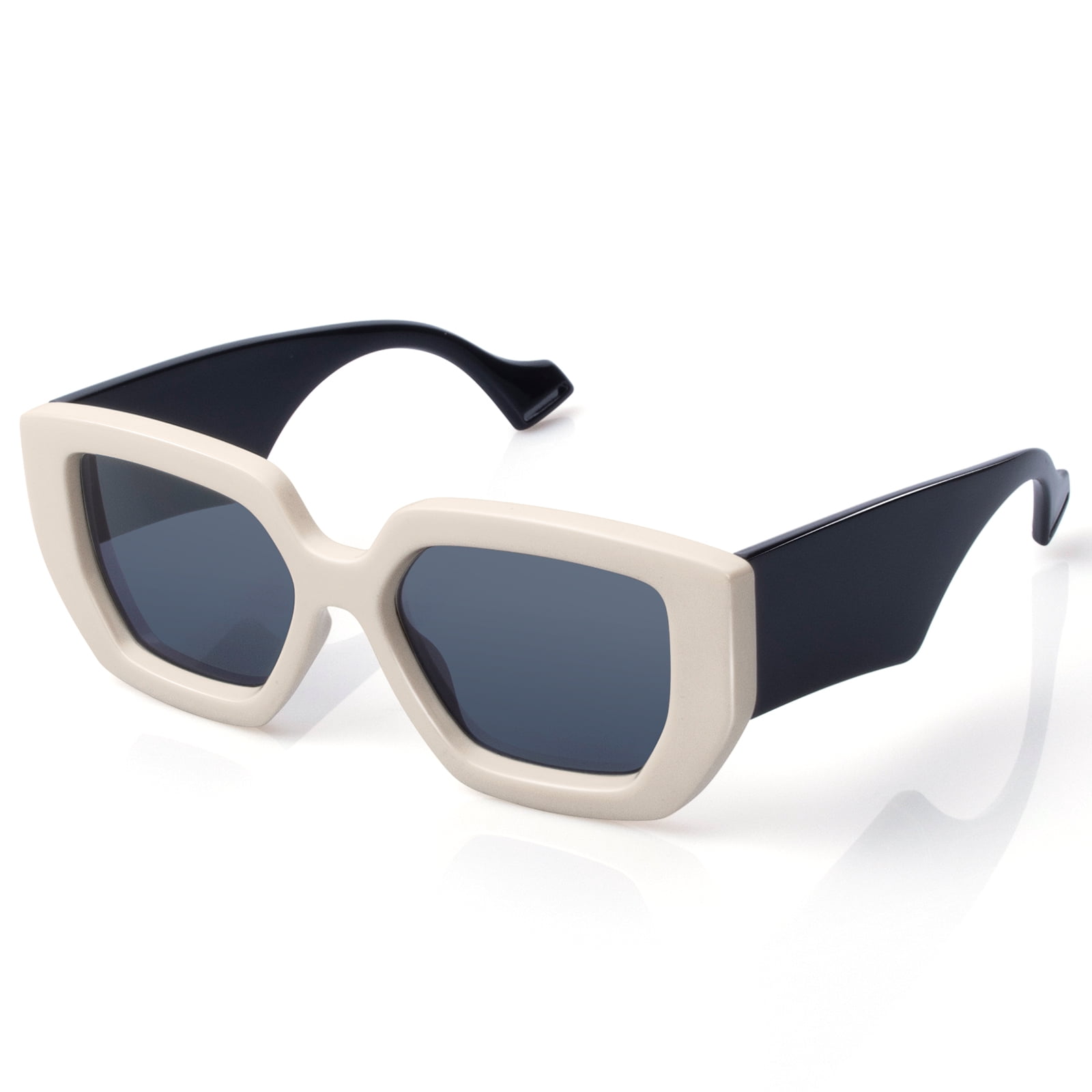GetUSCart- KALIYADI Polarized Sunglasses Men, Lightweight Mens Sunglasses  Polarized UV Protection Driving Fishing Golf (Black/Black/Brown)