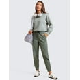 thumbnail image 3 of CRZ YOGA Athletic Joggers for Women 27.5" Lightweight Travel Outdoor Hiking Pants with Pockets, 3 of 4