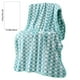 thumbnail image 3 of Accesorios de baño Toalla de vellón de coral con rejillas redondas pequeñas de secado rápido y fuerte absorción de agua Toallas sanitarias suaves, cálidas y cómodas Sin pelusa ni decoloración, 3 of 6