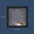 thumbnail image 2 of Mother Daughter Gift from Mom, Dad to Daughter Gifts, Birthday Gift for Daughter Adult, Picture Frame Gift for Daughter from Mom, To My Daughter Framed Poem to add to a Daughter Birthday Card, 8630CH, 2 of 8