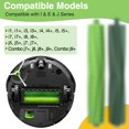 thumbnail image 3 of Juego de cepillos enrollables de repuesto para iRobot Roomba E, I, J, 3 of 9
