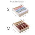 thumbnail image 2 of 1pc 24 Grids Home Foldable & Washable Closet Organizer For Underwear, Underwear Storage Box, Socks Bra And Pantie Drawer Organizer, Household Storage, 2 of 5