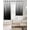Black, variant on Dark Red Black Ombre Blackout Curtains for Bedroom, Thermal Insulated Drapes, Modern Abstract Art Striped Gradient Black Out Curtains 63 Inch Long Room Darkening Kitchen Curtains 42"x63" 2 Panels