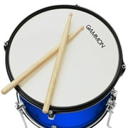 Gammon Percussion 5pc Junior Drum Set - Beginner Kit with Stool & Stands - Blue