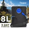 thumbnail image 3 of Rangland Hydration Bladder, Extra Large 8 Liter/ 2 Gallon Water Reservoir with Carrying Shoulder Bag, Heavy Duty Leak Free Bladder with Large Opening & Bite Valve Drinking Tube Straw, 3 of 9