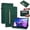 Green, variant on Dteck Case for Lenovo Tab M10 Plus 3rd Gen 10.6 inch, Multi-Angle Viewing Stand Zipper Wallet Card Folio Shockproof Tablet Cover,Red