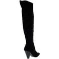 thumbnail image 2 of Zigi Soho Women's Sarila Solid Thigh High Boots Black Size 9.5 Medium, 2 of 2