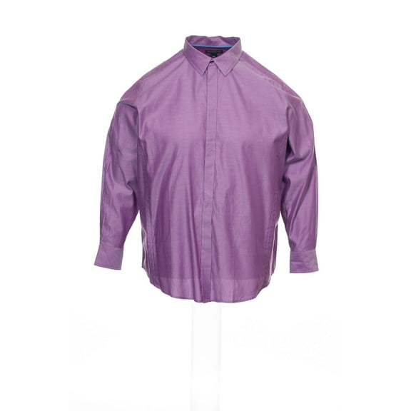 Men's Purple Heather Button Down Shirt