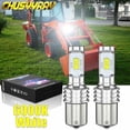 thumbnail image 1 of 2pcs 1156 BA15S 7506 LED Bulbs Xenon White, LED Replacement for Back Up/Reverse Lights, Brake/Tail Lights, Turn Signal/Parking, 1 of 11