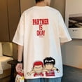 thumbnail image 2 of Summer Slum Dunk T-Shirts Oversize Cotton Men T Shirt Estampado gráfico Streetwear Hip Hop Mangas cortas Ropa de mujer Envío gratis xuanjing unisex, 2 of 2