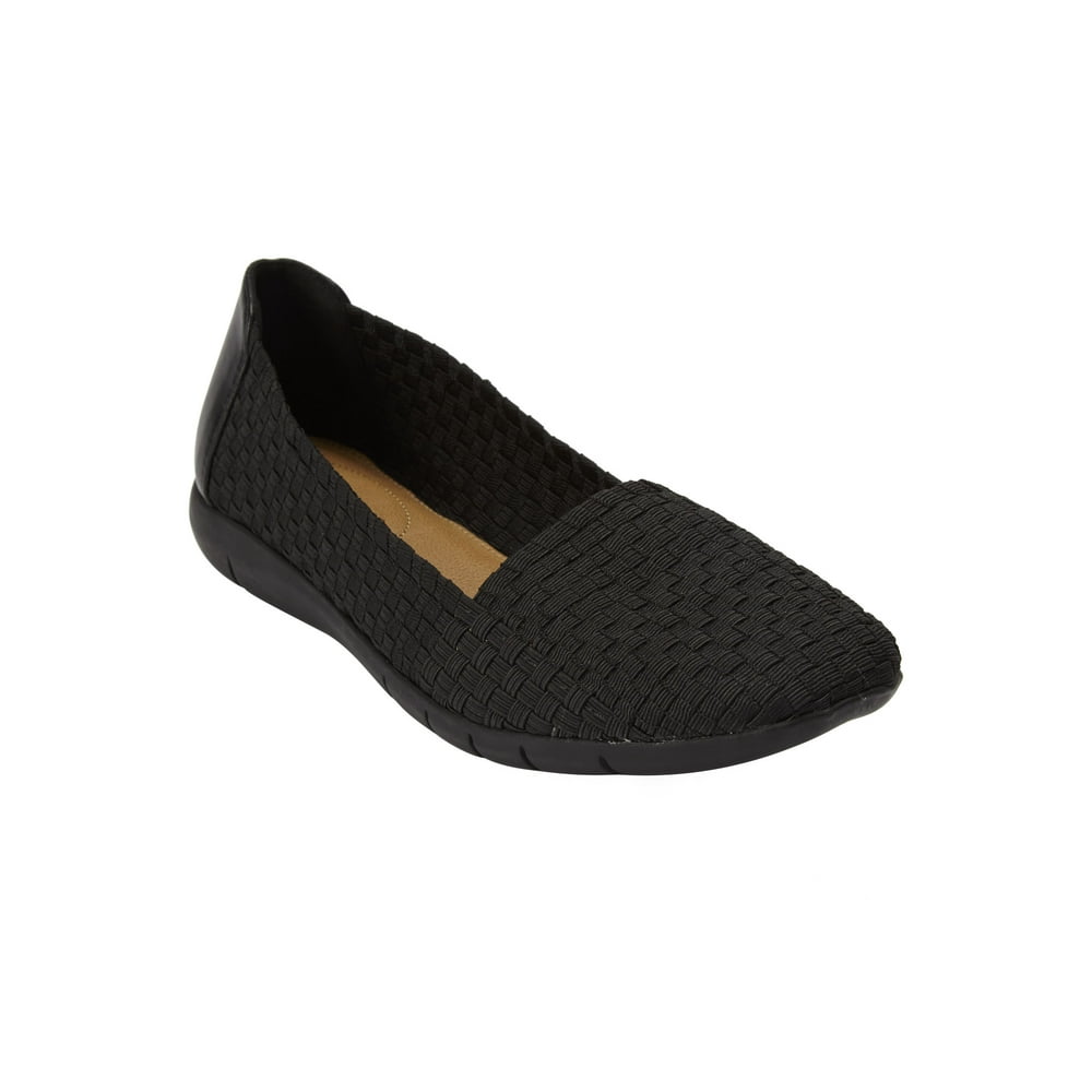 comfortview women's wide width the bethany flat