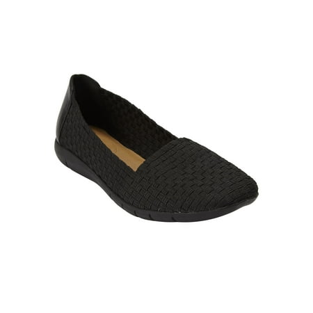 

Comfortview Women s Wide Width The Bethany Flat Shoes