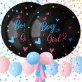 thumbnail image 1 of Kit de globos Gender Reveal RUBFAC, 2 unidades, 36 Jumbo, con confeti, 1 of 7