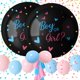 thumbnail image 1 of Kit de globos Gender Reveal RUBFAC, 2 unidades, 36 Jumbo, con confeti, 1 of 7