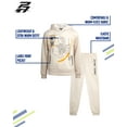 thumbnail image 2 of Pro Athlete Boys Sweatsuit Toddler Kids Soft Fleece Pullover Hoodie and Jogger Sweatpants 2 Piece Set, 2 of 7