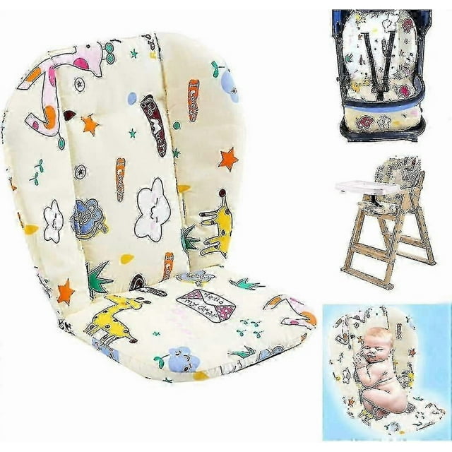 Baby High Chair Cushion, Eat/high Chair Cushion, Cute High Chair Cushion