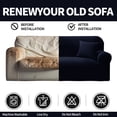 thumbnail image 5 of Sofa Cover Slipcover Stretch Elastic 2 Seater Loveseat Sofa Couch Furniture Protector Fit, Machine washable Sofa Slipcover ,Mutiple colors,Home Decor, 5 of 9