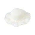 thumbnail image 2 of Mceream Girls Straw Sun Hat UPF 50+ Uv Protection Cute Summer Outdoor Wide Brim Hats Lace Beach Vacation Sunhat for Travel 4-10 Years, 2 of 3