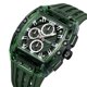 thumbnail image 5 of YiJuHui Men's Chronograph Watch Waterproof Business Casual Wristwatch with Luminous Hands, Quartz Movement, Stainless Steel Case Back, Silicone Strap for Daily Wear, Office, and Formal Occasions, 5 of 9