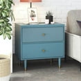 thumbnail image 1 of CosmoLiving by Cosmopolitan Elizabeth Nightstand, Graphite Gray, 1 of 8