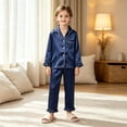 thumbnail image 2 of XIYON Toddler Girl Clothes Long Sleeve Sleepwear Kids Top And Pants 2 Piece Outfit Set Soft Autumn Loungewear 7-8 Years, 2 of 6