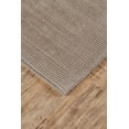 thumbnail image 2 of Feizy Batisse Modern Solid, Tan/Ivory/Taupe, 1'6" x 1'6" Swatch Sheen Handmade Luxury & Glam Design Carpet for Living Dining Bed Room, 2 of 5