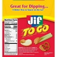 thumbnail image 6 of Jif To Go Peanut Butter Dipping Cups, 1.5 oz, 36 Count, 6 of 8