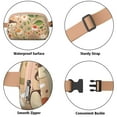 thumbnail image 5 of Waist Packs Bag Mushroom Belt Bag Sporty Waist Pack for Women Casual Waist Packs with Adjustable Strap Waterproof Belt Bag for Daily Leisure Music Festival/Event, 5 of 7