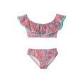 thumbnail image 1 of Azul Swimwear Fiesta Peasant Bikini Pink, 14, 1 of 1
