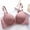 Pink, variant on Seamless Bra for Women Wirefree Comfort Push Up Minimizer With Side Coverage In Beige