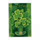 thumbnail image 1 of 2x Bandera de jardín de San Patricio Tréboles de dos cara Bandera de tréboles irlandeses para decoración de jardín y familia, 18 '' × DYNWAVEMX banderas del día de san patricio, 1 of 8