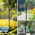 thumbnail image 6 of Wild Bird Feeding Stand with Hook for Garden Outdoor Decors Bird Bath Bird Feeding Station Hanging Bird Feeders, 6 of 10