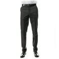 thumbnail image 7 of Azzuro Men’s 3-Pack Shades of Grey Dress Pants: Mid Grey, Light Grey, Charcoal, 7 of 7