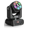 thumbnail image 1 of Loomza LED Moving Head Stage Light Sound Activated DJ Disco Party Spotlight, 1 of 6