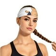thumbnail image 4 of Lucky star 2pcs Fitness Headbands, Elastic and Breathable, Stay Comfy During Workouts! Ideal for Both Men and Women, Suitable for Running, Yoga, and More Reused & Washed Headband Sweat Bands Designs, 4 of 8