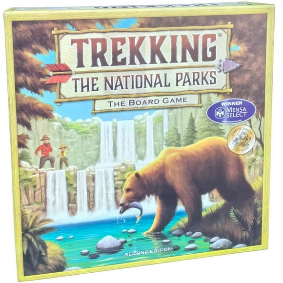 Jeu de Société de Stratégie de Randonnée dans les Parcs Nationaux Jeu de Société Carte