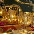 BatteryOperated Christmas Ribbon Lights 400 LED Copper Wire Fairy