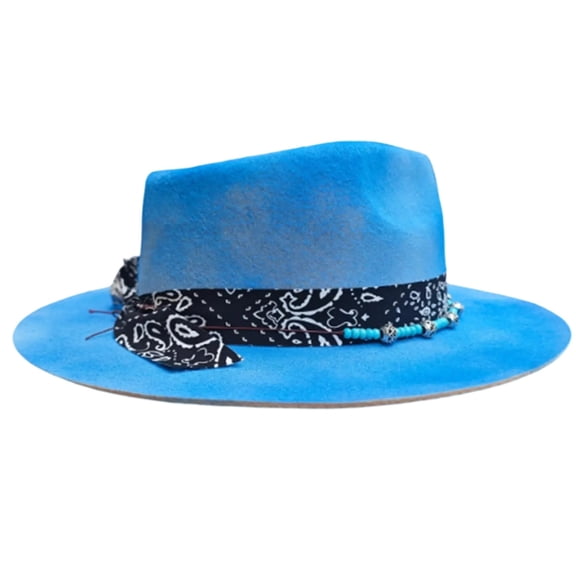 Elegant Homburg Hat for Men Women Stylish Wear Wool Top Hat Cowboy Costume