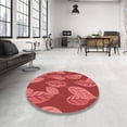 thumbnail image 4 of Ahgly Company Machine Washable Indoor Rectangle Transitional Red Area Rugs, 5' x 8', 4 of 7