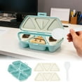 thumbnail image 6 of Ihvewuo 6 in 1 Onigiri Mold Triangle Onigiri Mold Once Quickly Make 6pcs Sushi Multifunctional Rice Ball Maker for Making and Storing Sushi, 6 of 14