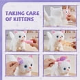 thumbnail image 5 of Gelomee 16 Pcs Cat Toys Interactive for Kids, Stuffed Animals for Girls, Plushie Toy for Toddler Boys with Talking , Birthday Gifts for 1-3 Year Old, 5 of 9