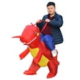 thumbnail image 4 of Inflatable Dinosaur with Claws Red Costume_Perfect Gift, 4 of 4