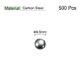 thumbnail image 2 of Uxcell 9.5mm Carbon Steel Bearing Balls Precision Polished 500 Pack, 2 of 5