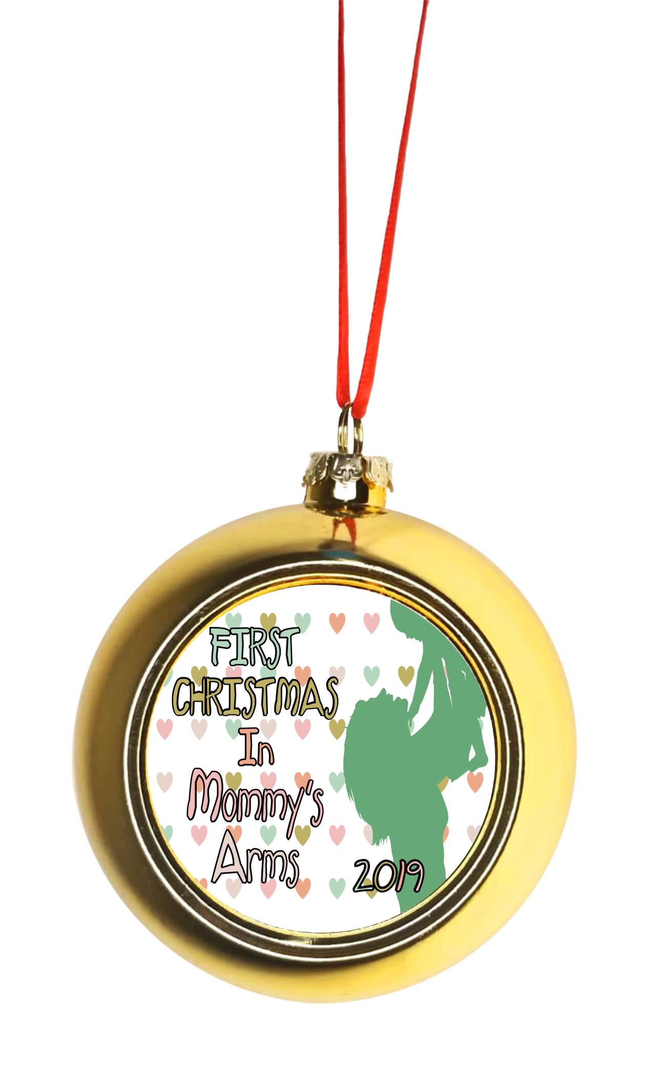 moms first christmas ornament