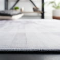 thumbnail image 5 of SAFAVIEH Faux Hide Creighton Striped Area Rug, Ivory/Light Grey, 9' x 12', 5 of 12