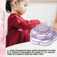 thumbnail image 3 of ICQOVD Pretend Makeup Kit Cosmetic Play Set Simulation Beauty Accessories, 3 of 6