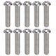 thumbnail image 3 of 30 Uds tornillo de cabeza de botón hexagonal A2 acero inoxidable M10x1.5 juego de rosca gruesa KitM10x45, 3 of 9